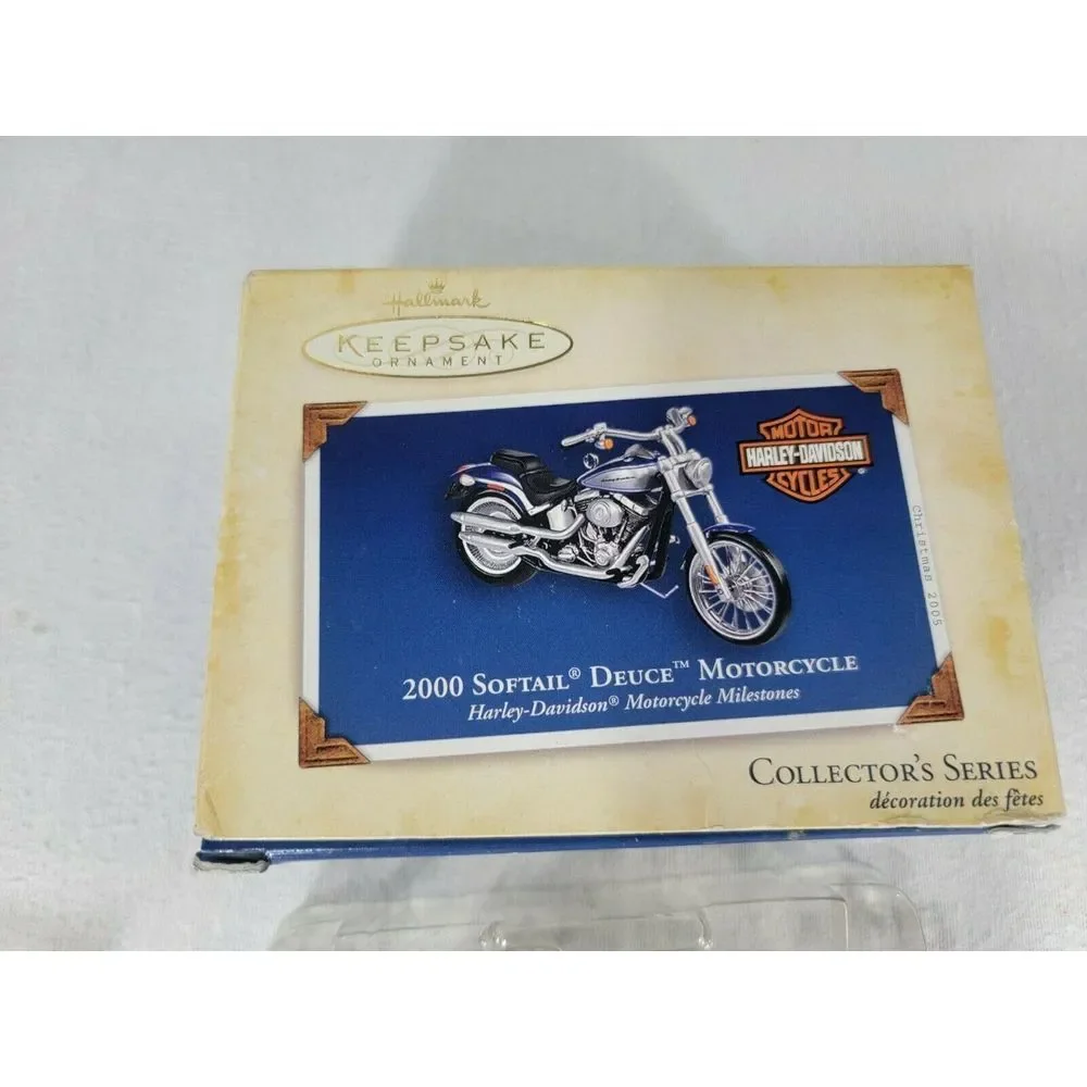 Harley Davidson 2000 Softtail Deuce Motorcycle‎ Christmas Ornament by Hallmark